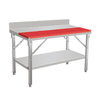 Assembly with Cutting Board Stainless Steel Work Table