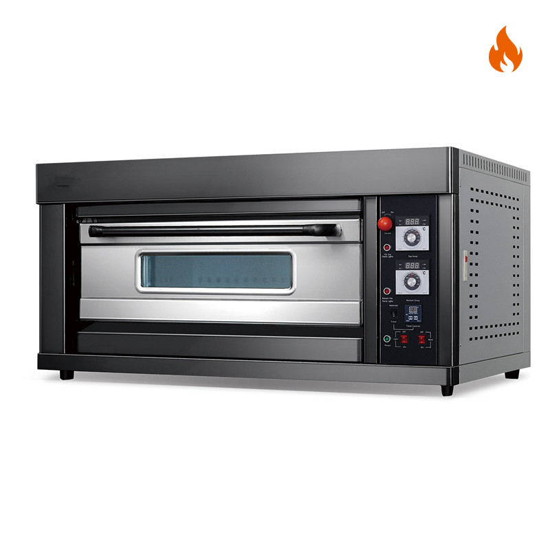 Room Temp.~400℃ 1 layer 2 trays Gas Oven Deck Oven Instrument Control 