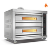 Room Temp.~350℃/400℃ 2 layers 2 trays Gas Oven Deck Oven Knob Control / Instrument Control