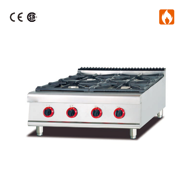 Counter Top Gas Range With 4-Burner