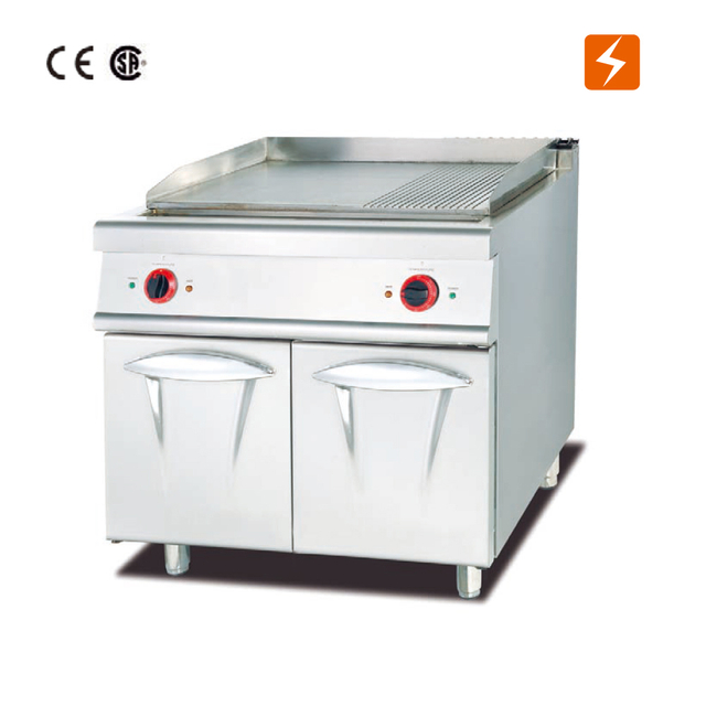 Electric Griddle with Cabinet(1/3 Grooved)