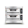 1310*850*1400mm 2-Deck 4-Tray Gas Deck Oven