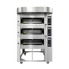 1240*1600*2000mm 3-Deck 6-Tray Electric Deck Oven