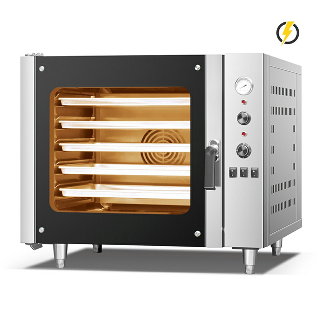 30℃~400℃ Electric Stainless Steel Door Oven Convection Oven Double Control
