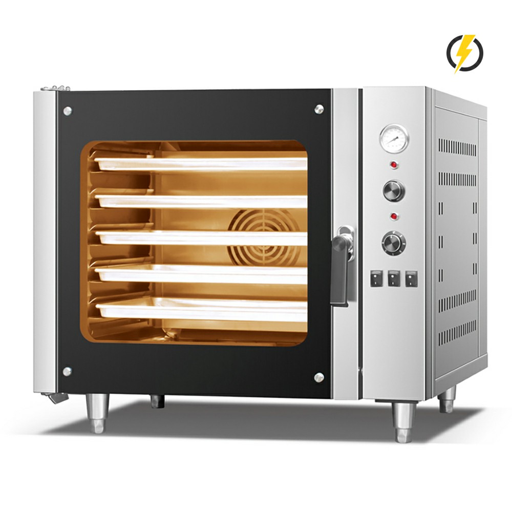 30℃~400℃ Electric Stainless Steel Door Oven Convection Oven Double Control