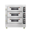 1260*850*1640mm 3-Deck 6-Tray Electric Deck Oven