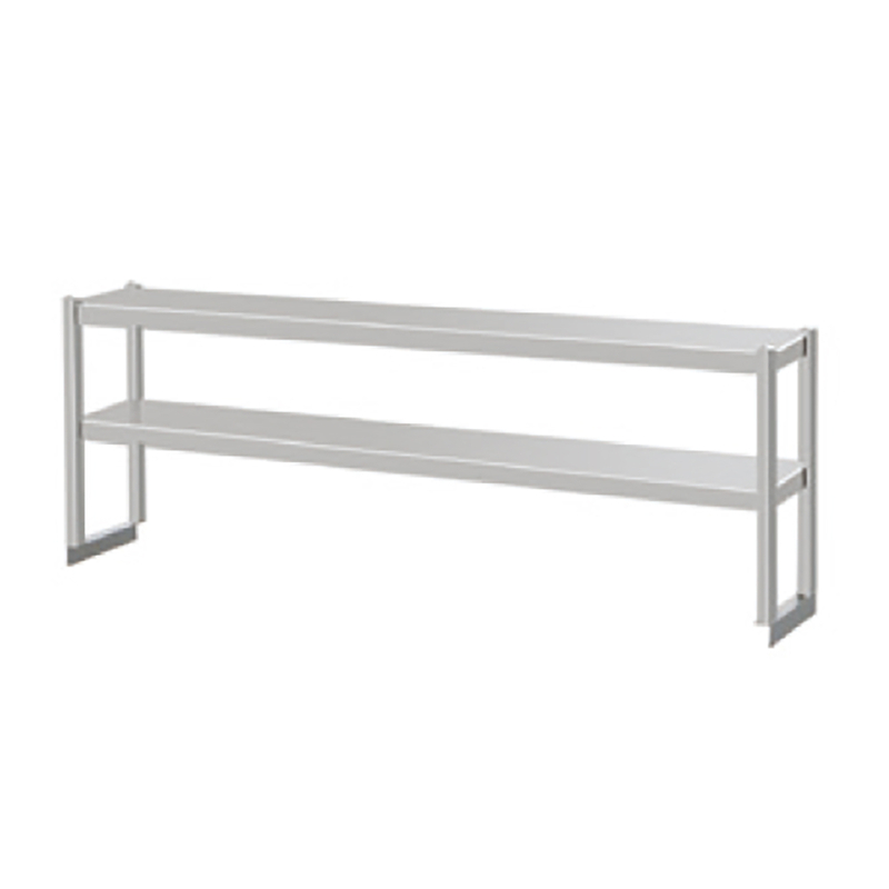 2 layers Assembly Stainless Steel Overshelves