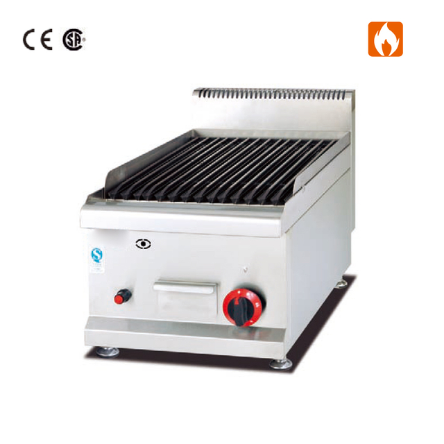 400x650x480mm Counter Top Gas Lava Rock Grill