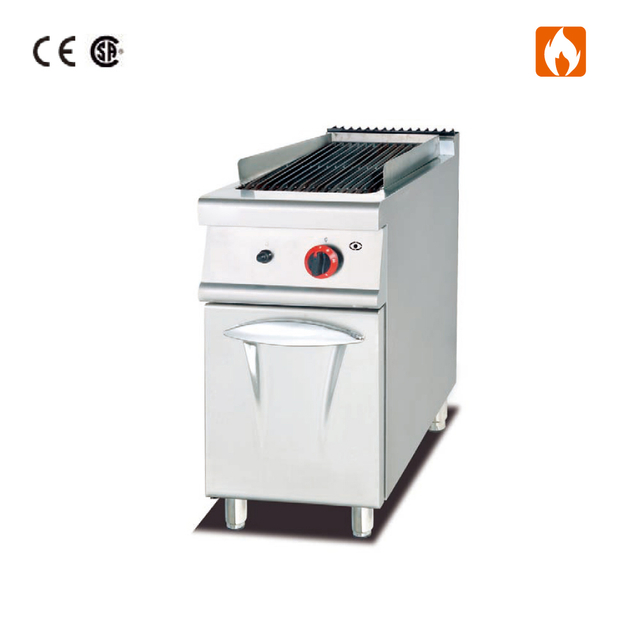 400x900x940mm Gas Lava Rock Grill With Cabinet