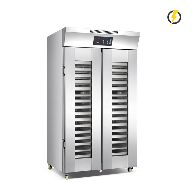 Room Temp.~60℃ 36 trays 2 doors Electric Foaming With Spray Proofer