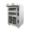 1240*1600*2000mm 2-Deck 4-Tray Electric Deck Oven