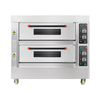 1260*850*1273mm 2-Deck 4-Tray Electric Deck Oven