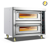 Room Temp.~350/℃400℃ 2 layers 2 trays Electric Oven Deck Oven Knob Control/Instrument Control 