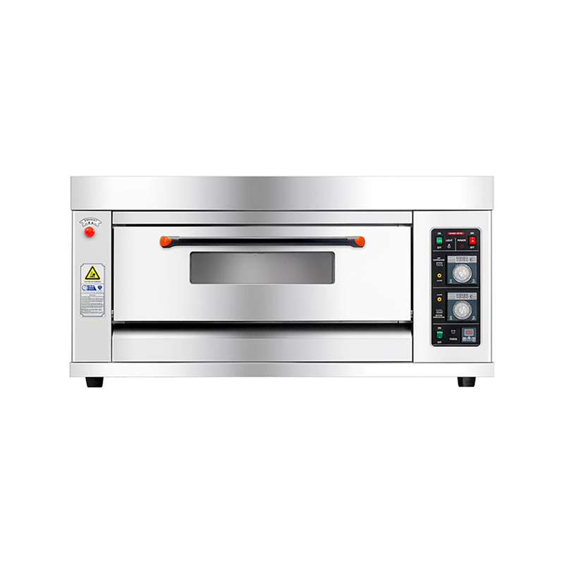 1310*850*670mm 1-Deck 2-Tray Gas Deck Oven