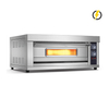 Room Temp.~400℃ 1 layer 2 trays Electric Oven Stainless Steel Door Deck Oven Instrument Control 