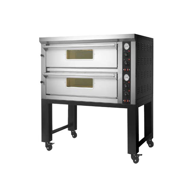 1060*800*950mm Double Gas/Electric Deck Pizza Oven