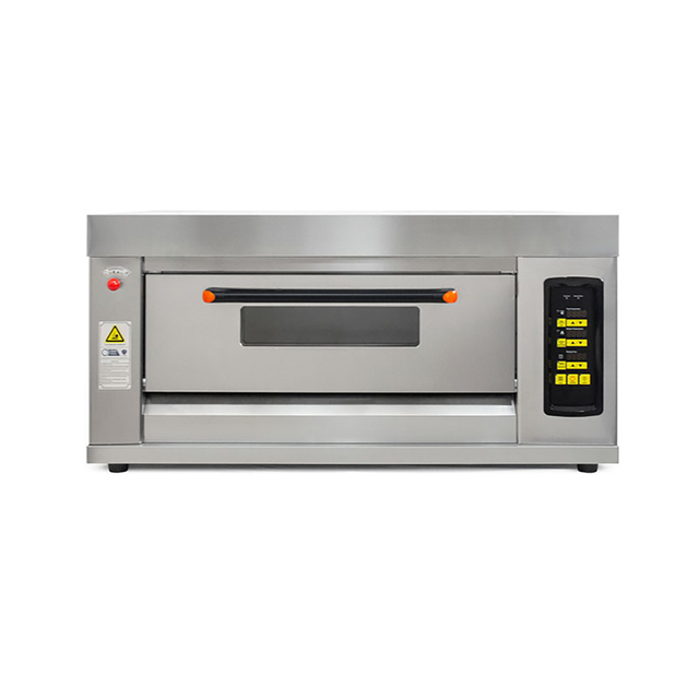 1330*850*670mm 1-Deck 2-Tray Gas Deck Oven