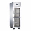 400L/2Doors/2~ 8°C Upright Glass Door Chiller Commercial Refrigeration