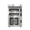 1240*1600*2000mm 2-Deck 4-Tray Electric Deck Oven