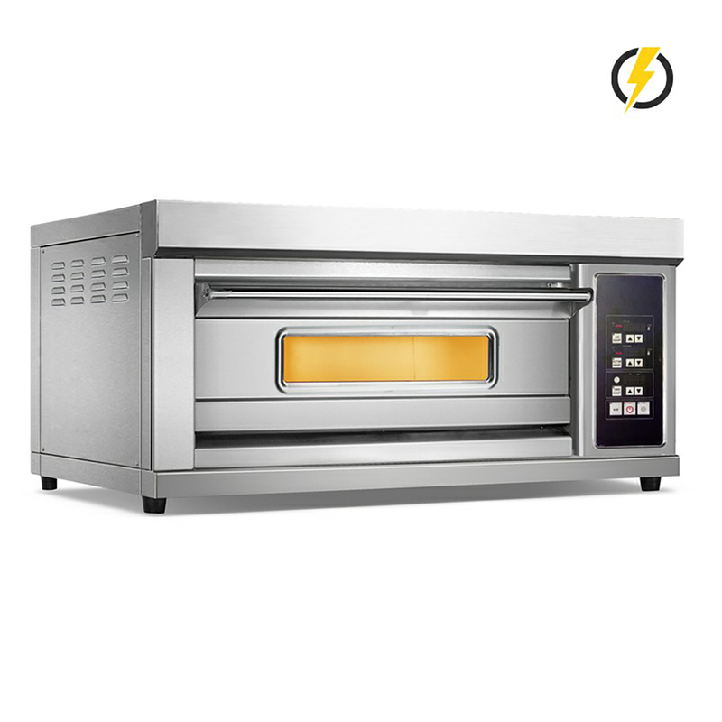 Room Temp.~400℃ 1 layer 1 tray Electric Oven Deck Oven Computer Control 