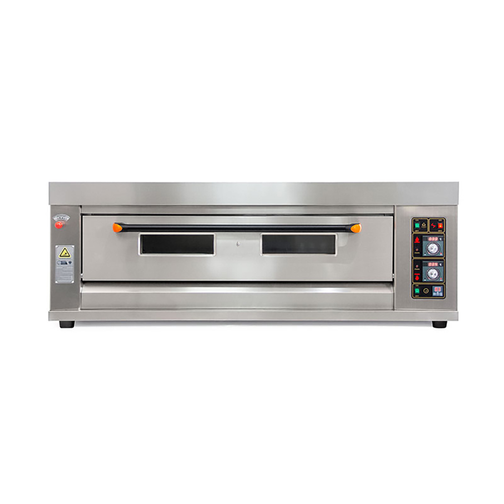 1815*926*580mm 1-Deck 3-Tray Gas Deck Oven