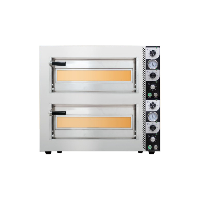 800*965*790mm Electric Double Deck Pizza Oven