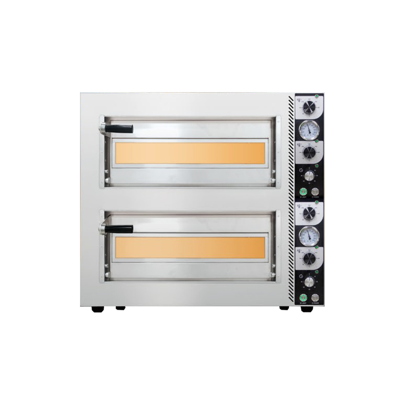 800*965*790mm Electric Double Deck Pizza Oven